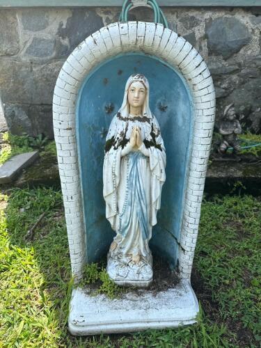 Mary Grotto Statue Shrine