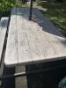 Lifetime Picnic Table with Attached Benches and Umbrella - 2