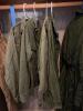 Four Mixed Style Lot USMC Green Herringbone Utility Jackets