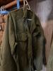 Four Mixed Style Lot USMC Green Herringbone Utility Jackets - 4