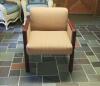 Wood Frame Armchair in MCM Style