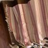 Southwestern Striped Pink and White Woven Rug - 3