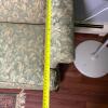 Floral Upholstered Rolled Arm Sofa With Cabriole Legs - 6
