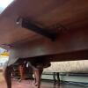Oval Drop Leaf Wooden Coffee Table With Cabriole Legs - 3