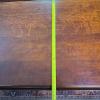 Oval Drop Leaf Wooden Coffee Table With Cabriole Legs - 6