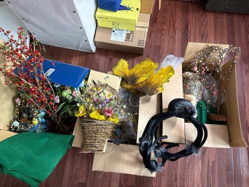 Assorted Seasonal and Holiday Decorations
