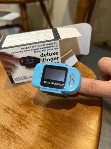 Baseline Deluxe Finger Pulse Oximeter
