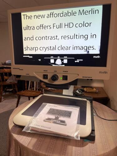 Enhanced Vision Merlin Ultra HD Video Magnifier
