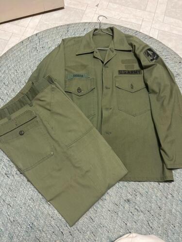 U.S. Army Fatigue Shirt and Trousers