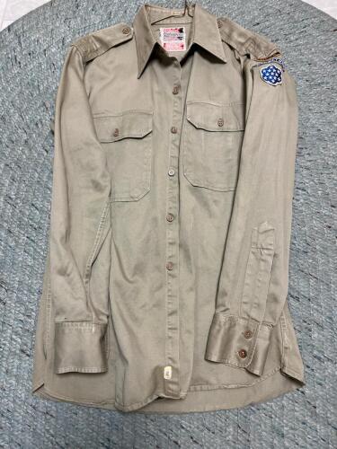 Vietnam War Ranger Cramerton OG-107 Field Shirt