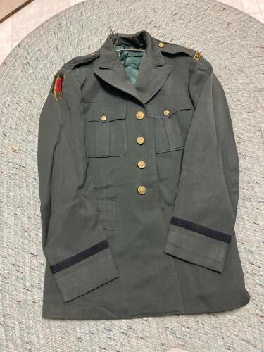 US Army Green Service Dress Jacket 1st Infantry