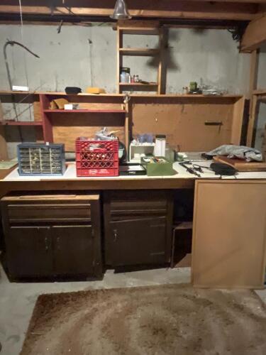 Pickers Lot of Assorted Hand Tools, Hardware, Parts Organizers