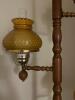 Amber Glass Pole Tension Lamp with Three Lights - 5