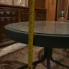 Pair of Round Glass Top Patio Tables - 5