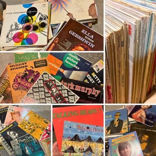 HUGE Lot of Vintage Vinyl Records!