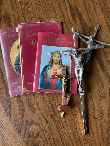 Catholic Prayer Booklets, Crucifix Crosses