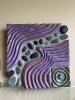 Signed Abstract Ceramic Wall Art Panel