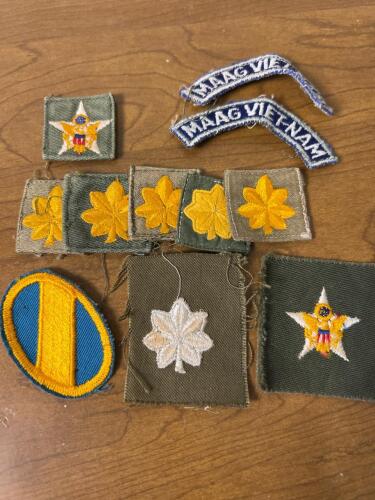 Vietnam War US Military Patches and Insignia Lot