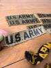Military U.S. Army Uniform Name Tapes, Mixed - 2