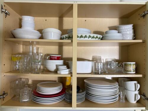 Assorted Dinner and Drinkwareware Lot
