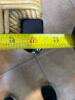 Oval Wood Dining Table with Four Black Ladder Back Chairs - 6