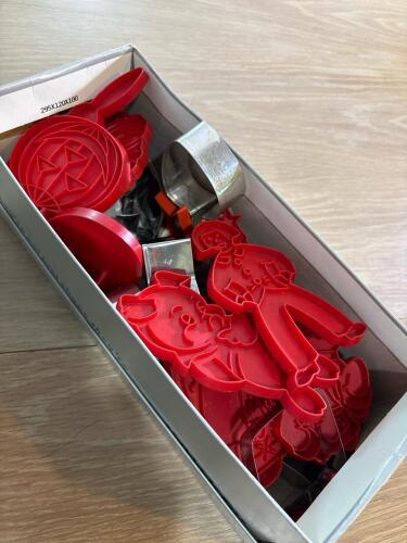 Assorted Vintage Plastic and Metal Cookie Cutters