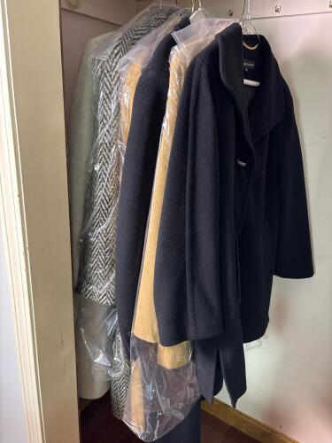 Six Women's Wool and Camel Hair Coats