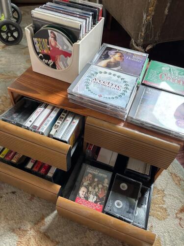 Audio Cassettes and CDs Lot