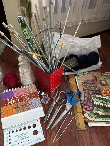 Knitting and Crochet Tool Lot