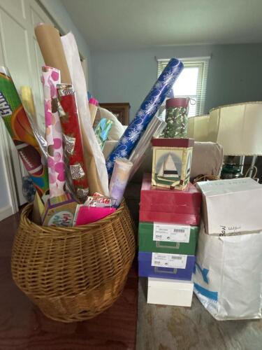 Large Gift Wrapping Lot