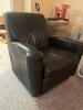 La-Z-Boy Classics Black Leather Armchair