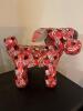 Coca-Cola Can Folk Art Dog Sculpture