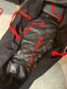 Black Rolling Equipment Bag with Red Straps - 2