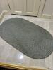 Small Oval 40"L x 23"W Braided Area Rug - 2