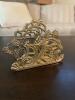 Brass Tone Teleflora Napkin Holder - 3