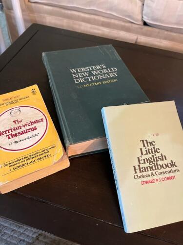 Three English Reference Books