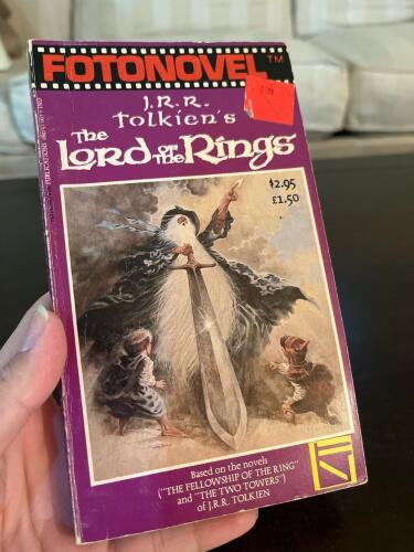 Lord of the Rings Fotonovel 1979 Animated Edition