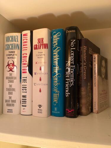 Lot of Seven Novels, Mostly Hardcover