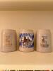 Three German Beer Steins