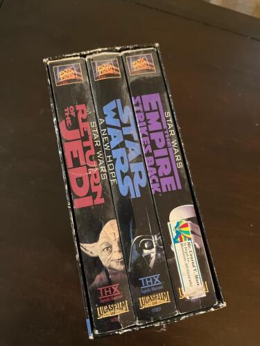 Star Wars Trilogy VHS Box Set THX Mastered