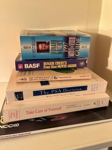 Six Vintage and Reference Books Assortment