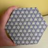 Hexagonal Japanese-Style Decorative Trinket Box - 3