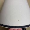 Floral Black Ceramic Table Lamp - 8