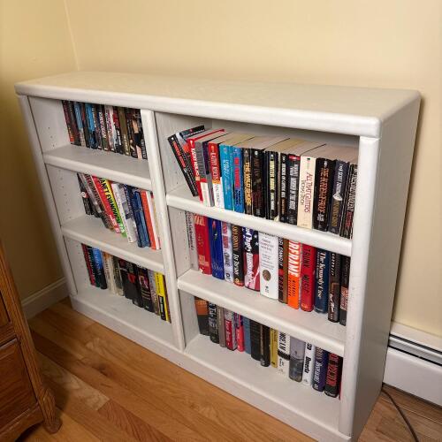 White Painted Wooden Bookcase (2 of 2)