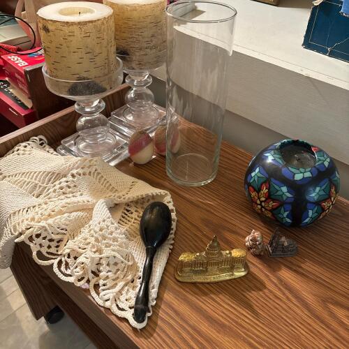 Decor Lot & Shelf on Casters