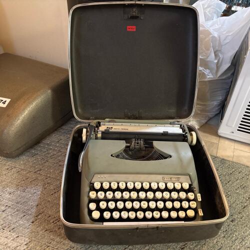 Vintage Smith-Corona Sterling Portable Typewriter