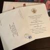 President Clinton Inaugural Invitations, Charters of Freedom - 2
