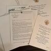 President Clinton Inaugural Invitations, Charters of Freedom - 4
