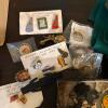 Military Pins, Badges, Patches & Army Baseball Hat Lot - 10