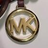 Three Leather Handbags: Michael Kors, Tuscany, Orange Crossbody - 6
